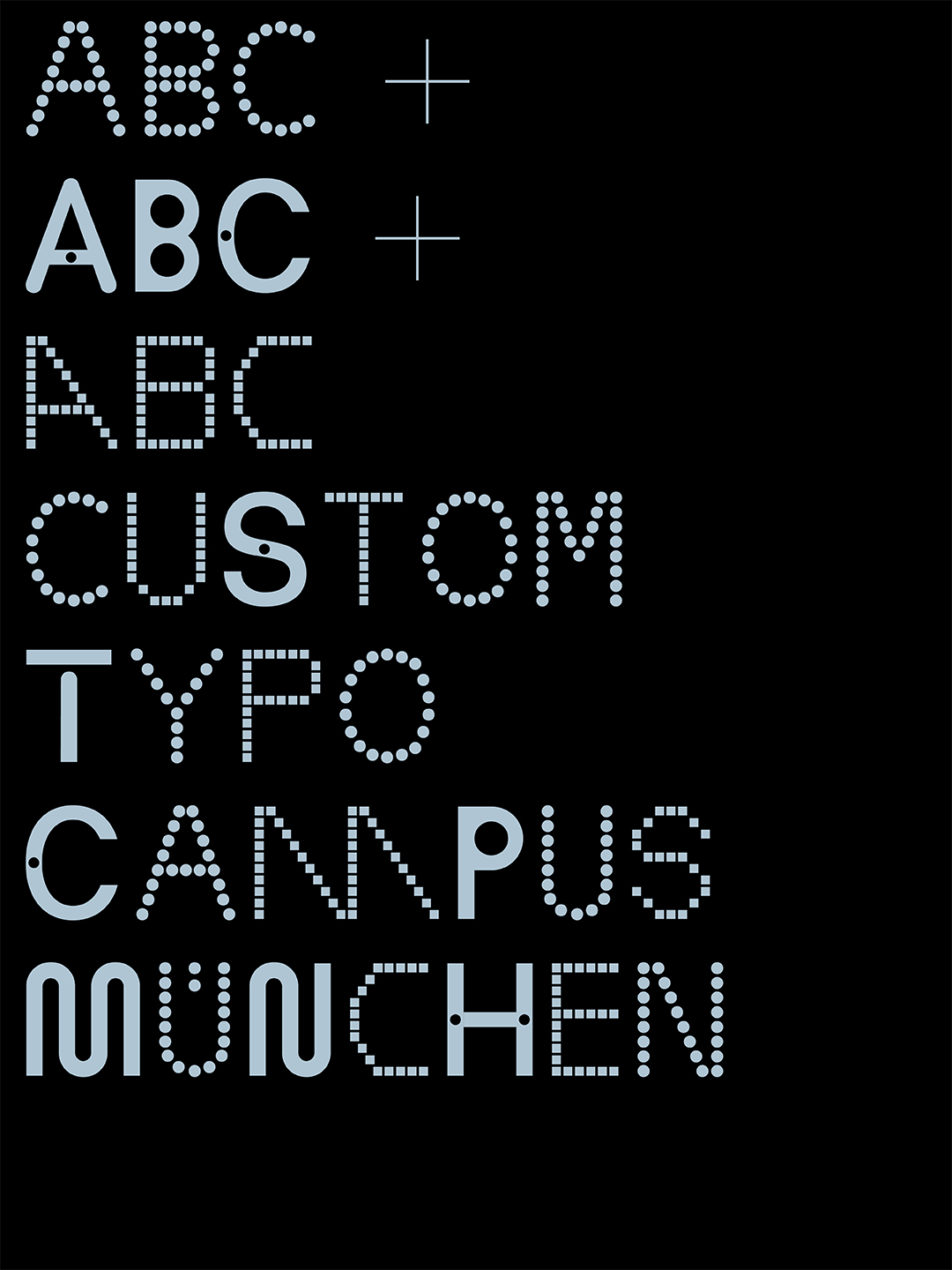 Campus Munich Typography