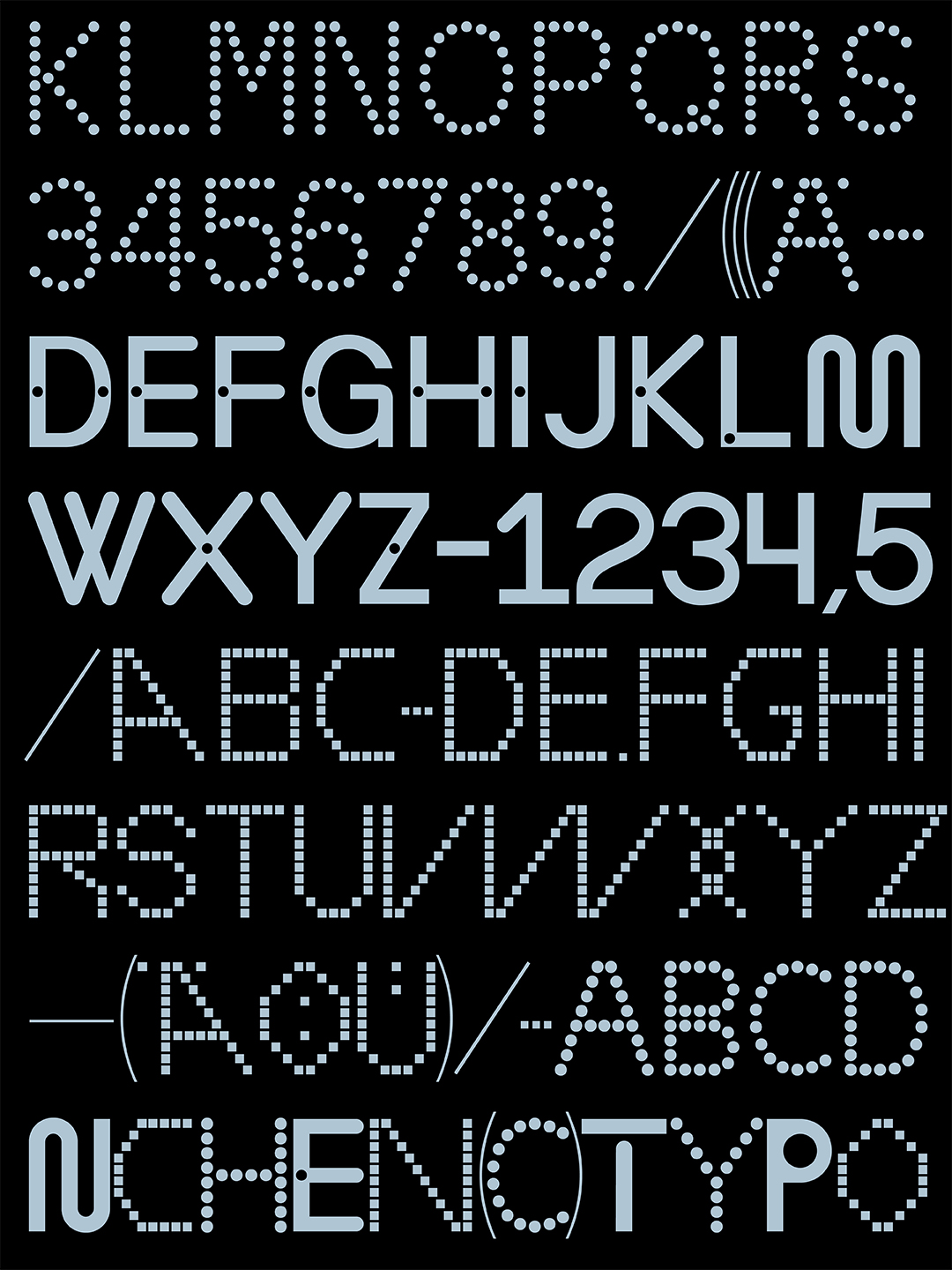 Campus Munich Typography