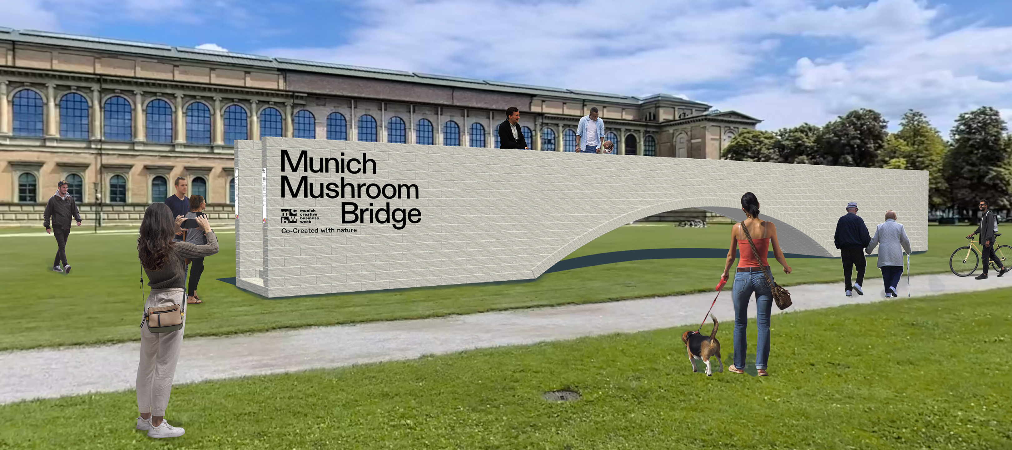 Munich Mushroom Bridge